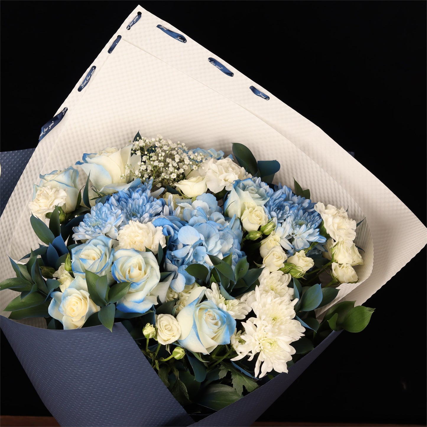Ocean Blue Bouquet - alternate view