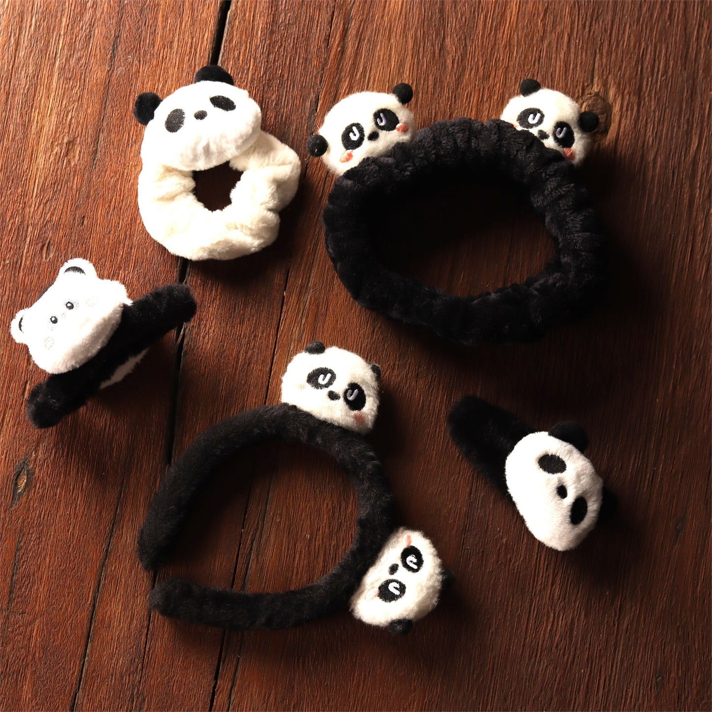 Panda Hair Accessory Set