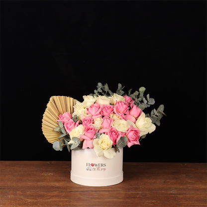 Pastel Palm Bloom Box
