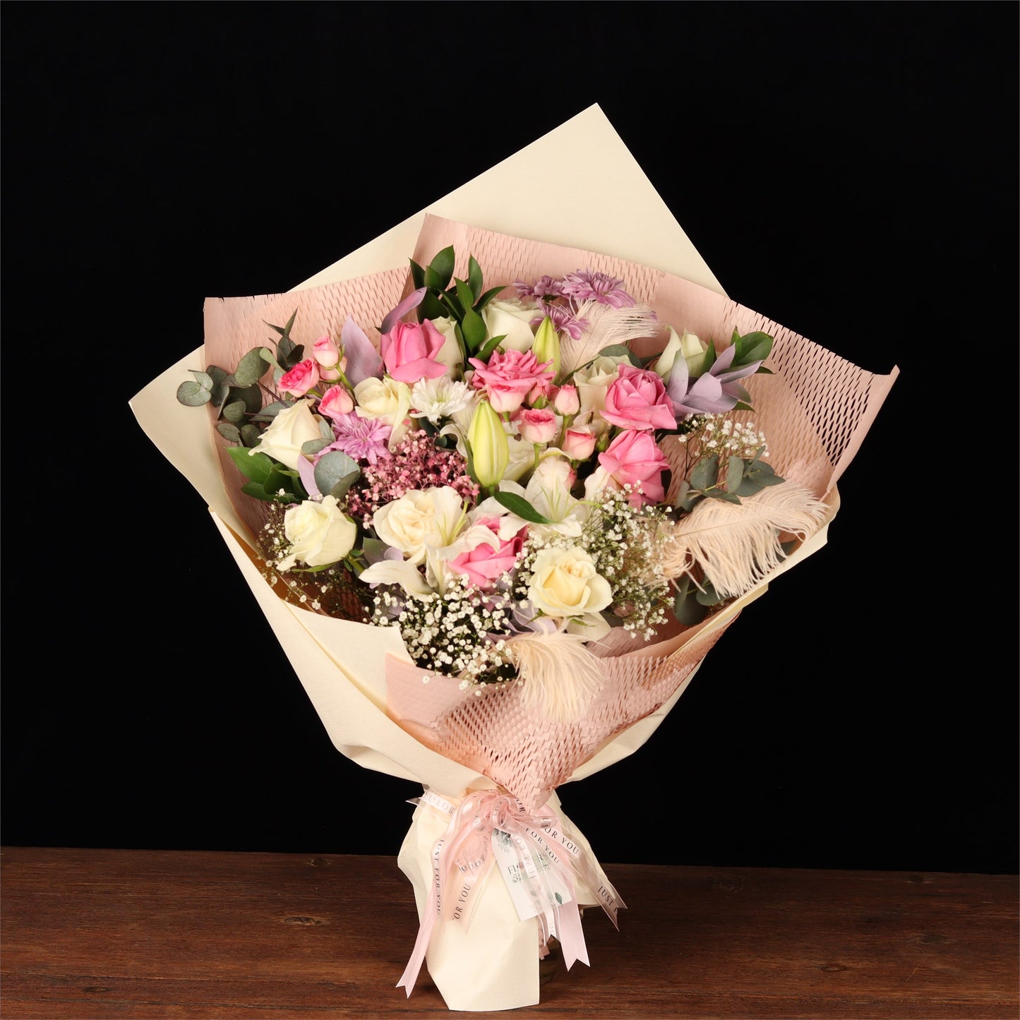 Pastel Pampas Bouquet