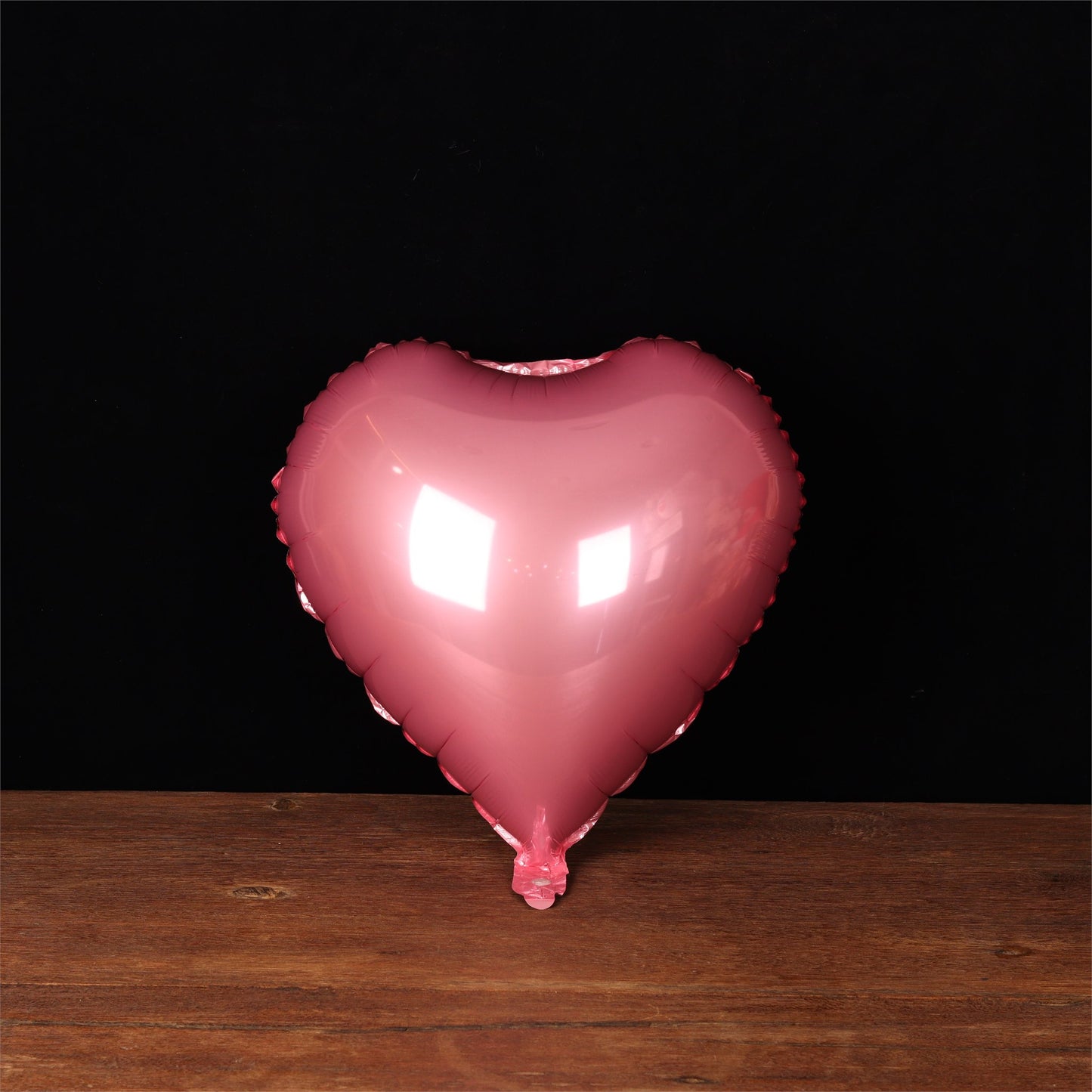 Pink Chrome Heart Balloon