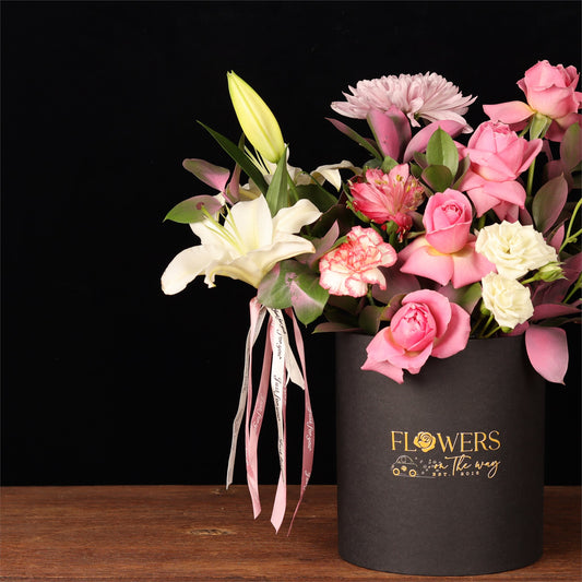 Pink Lily Noir Box - alternate view
