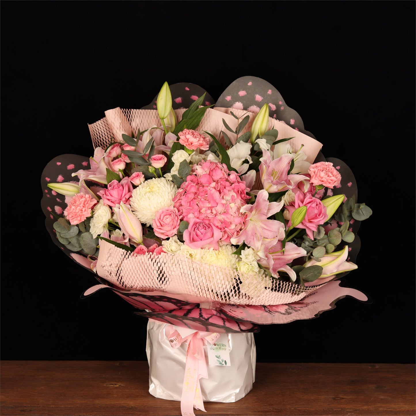 Pink Petal Birthday Bouquet