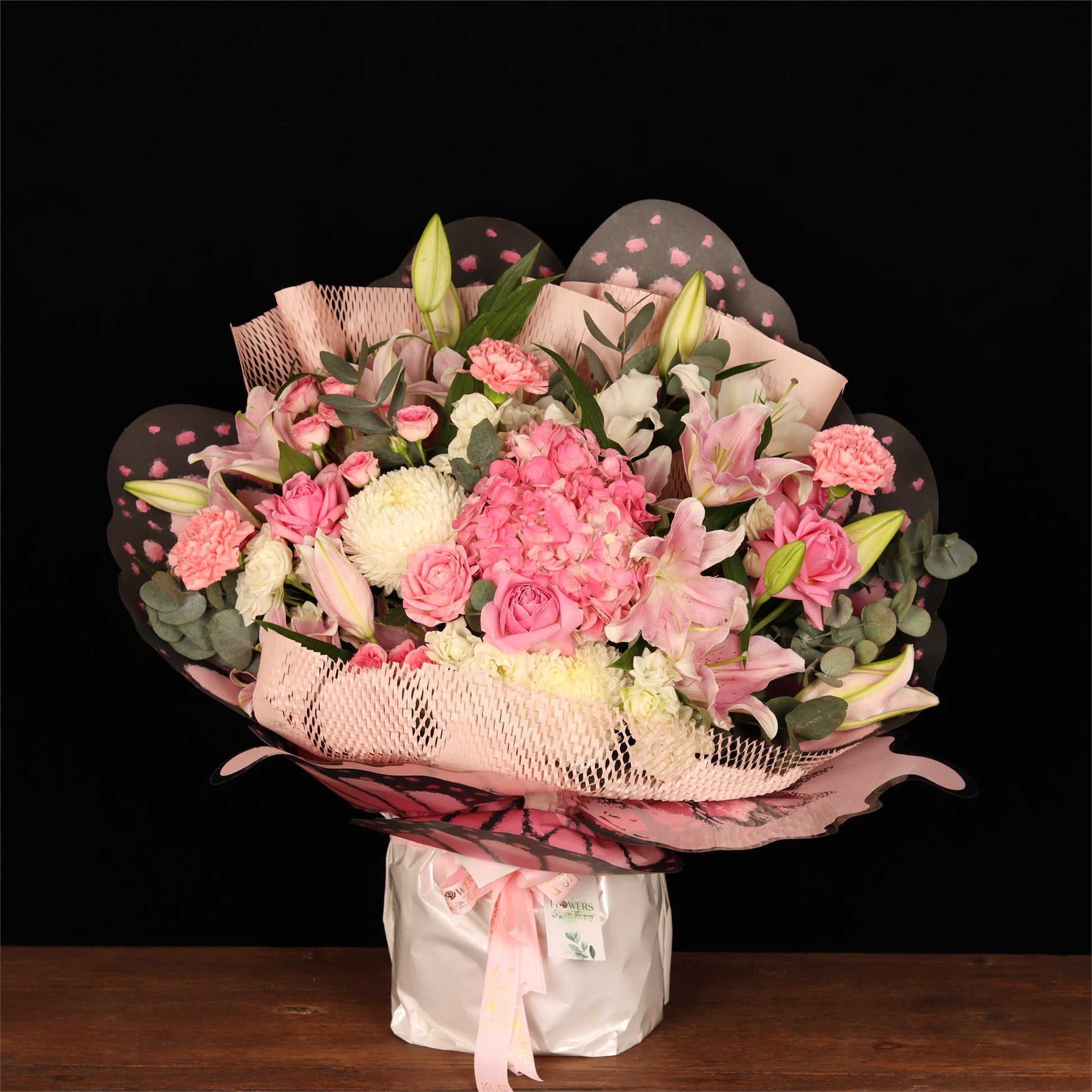 Pink Petal Birthday Bouquet