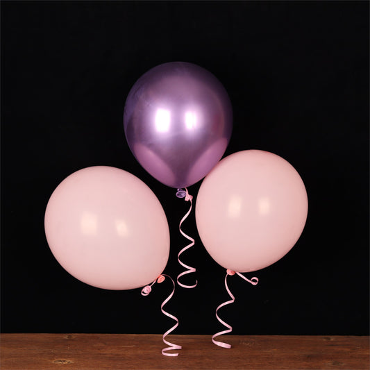 Purple & Pink Balloon Trio