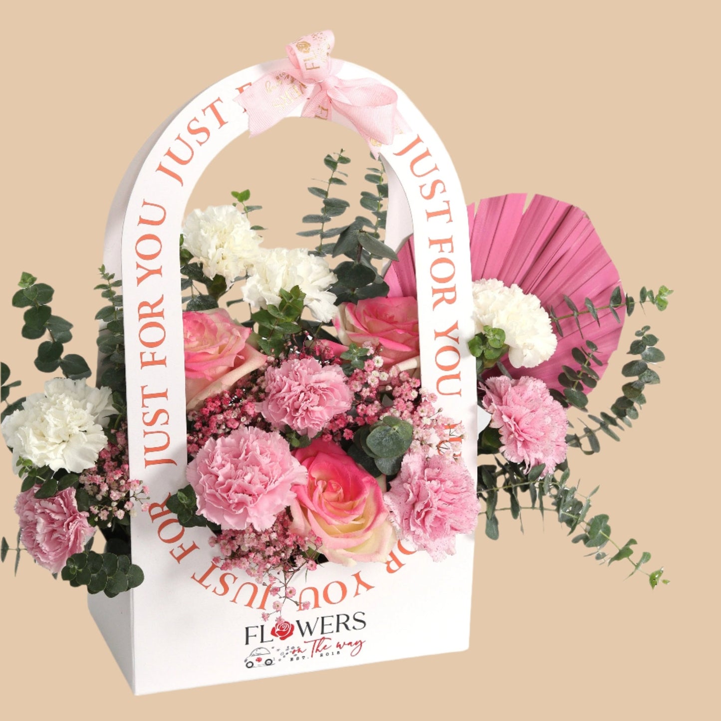 رقة الورود | Petal Grace Purse - Flowers On The Way
