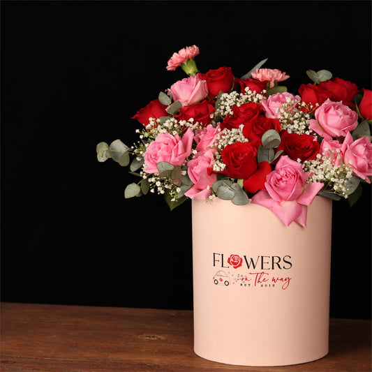 Rose Duet Bloom Box - alternate view