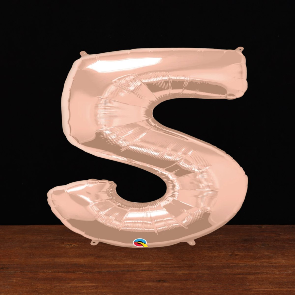 Rose Gold Number 5 Balloon