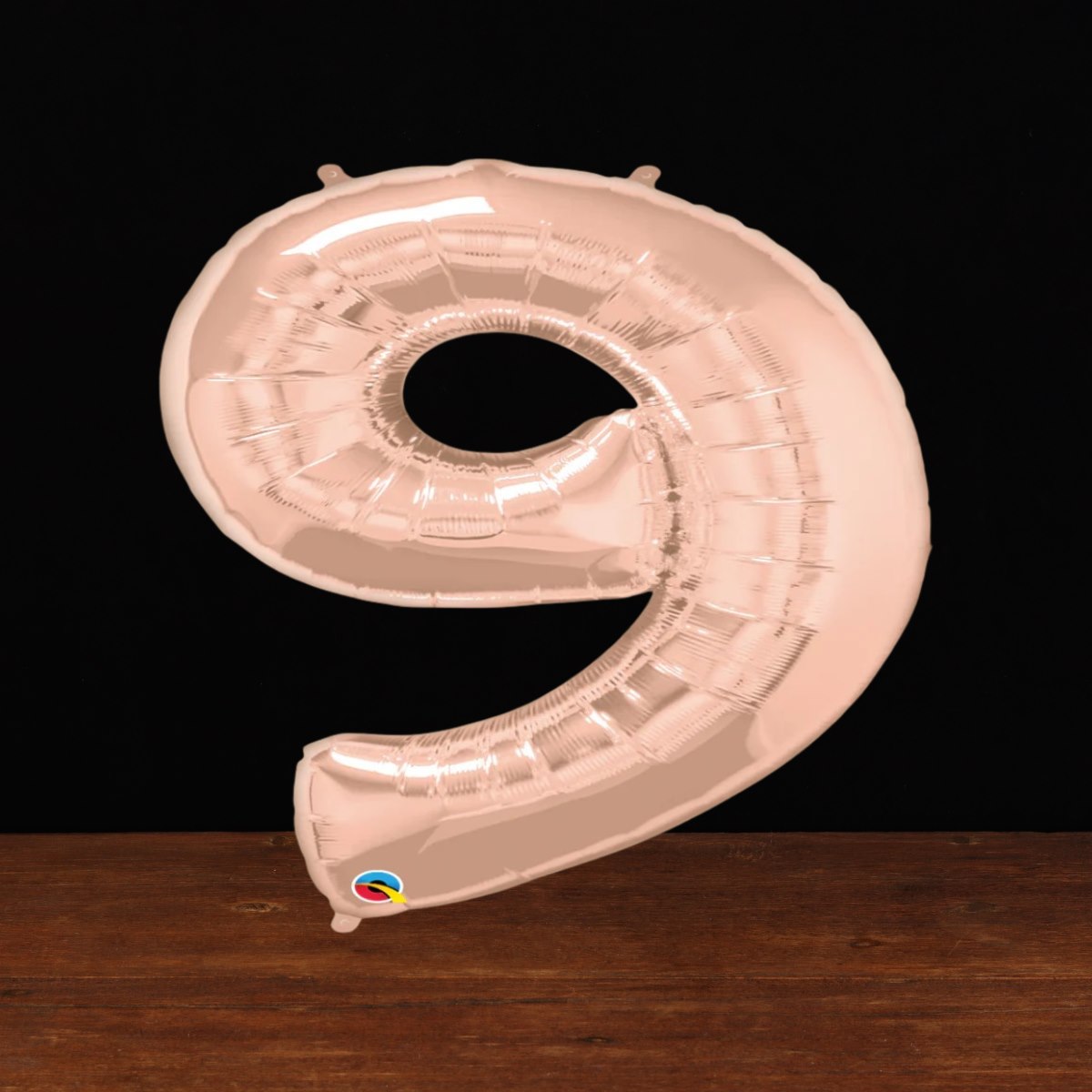 Rose Gold Number 9 Balloon