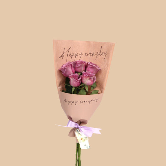 "سحر البنفسج" "Violet Charm Bouquet" - Flowers On The Way
