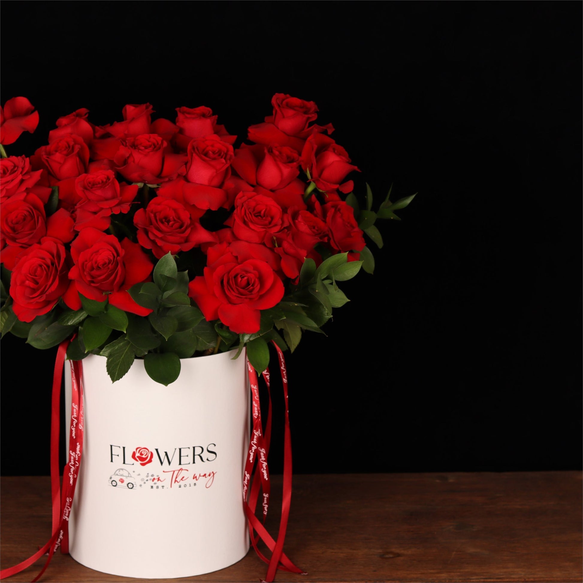 Signature Red Rose Box - alternate view