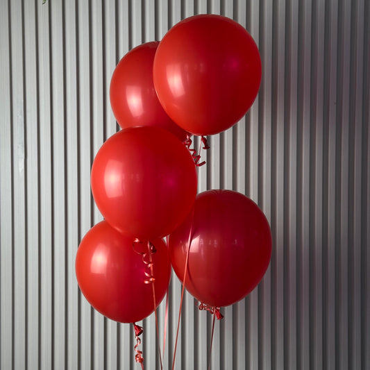 Red Plain Balloon