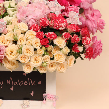 تنسيق الزهور الفاخر | Deluxe Floral Arrangement - Flowers On The Way