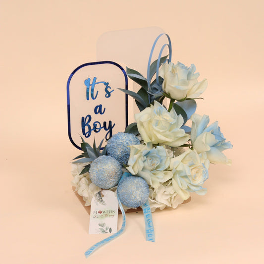 ترحيب أمير | Royal Welcome – Baby Boy - Flowers On The Way