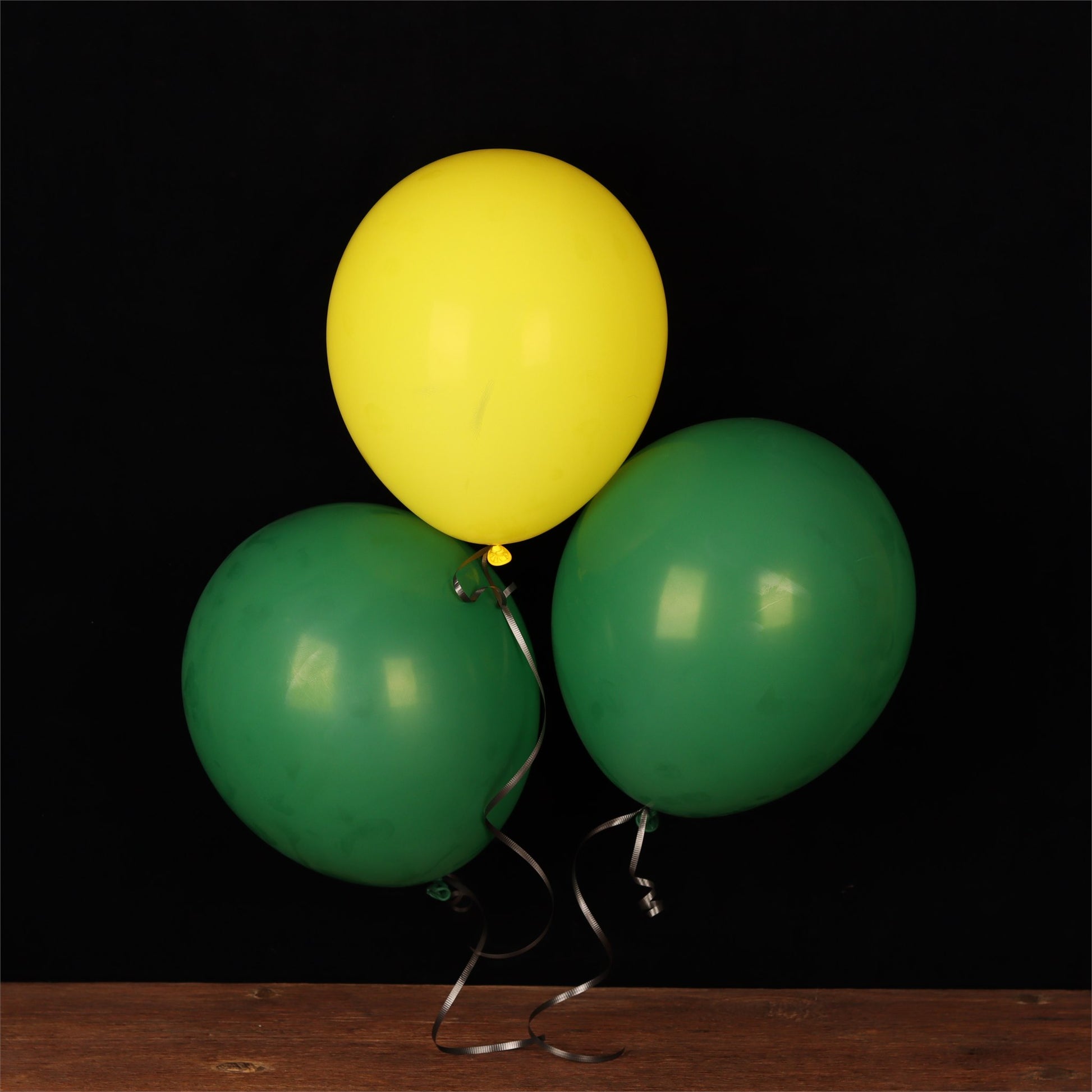 Yellow & Green Balloon Trio