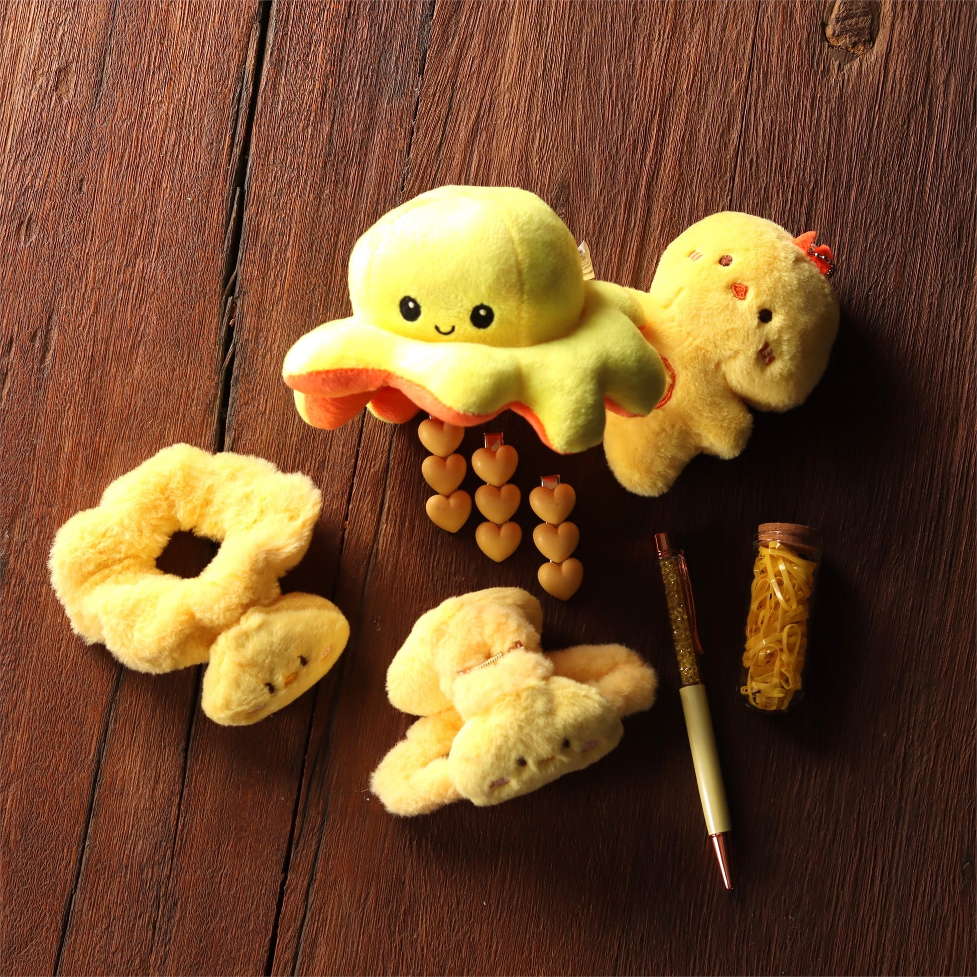 Yellow Octopus Gift Set