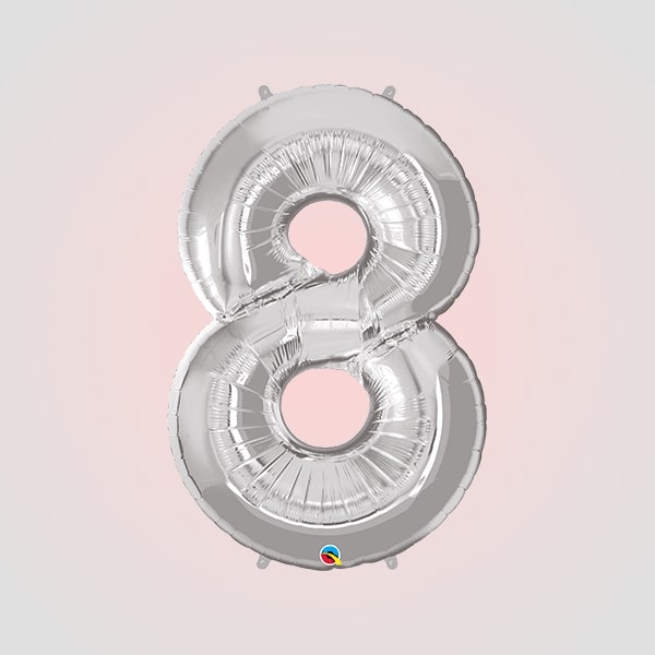 Balloon No. 8 - Silver