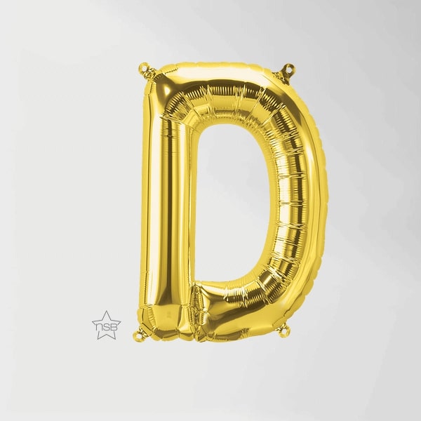 Balloon Letter D