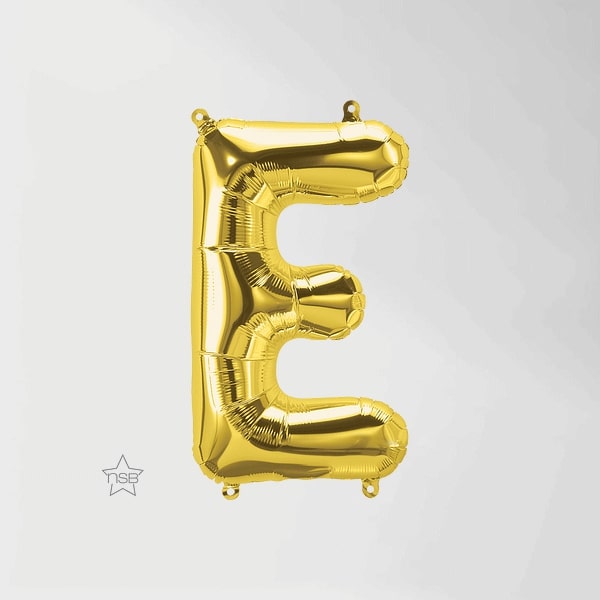 Balloon Letter E