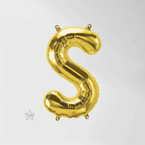 Balloon Letter S