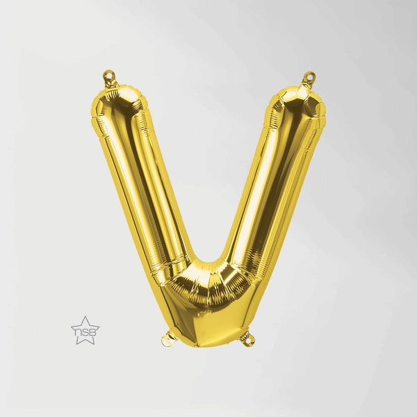 Balloon Letter V