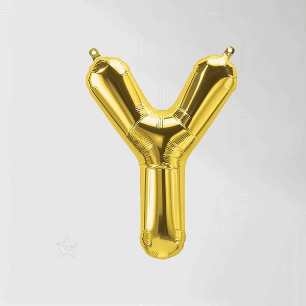 Balloon Letter Y